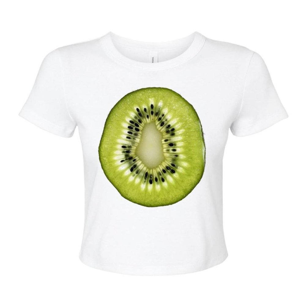 EN FLEURS JUMBO FRUIT BABY TEE — KIWI